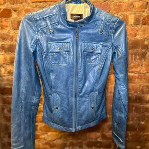 Danier genuine leather moto jacket